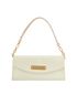 Sunset Boulevard Shoulder Bag, &pound;495, Handbags, White, Patent Leather, Front view